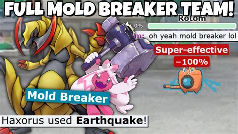 mold breaker pokemon|does mold breaker ignore prankster.